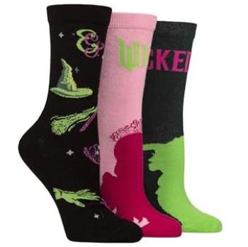 SOCKSHOP Wicked Musical Trio for Women – 4 to 8