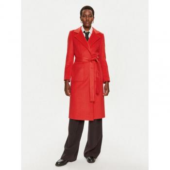 MAX&Co. Regular Fit Wollmantel in Rot