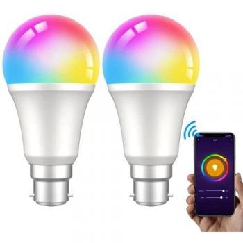 B22 Multicolor Bulb 7W (75W Equivalent)