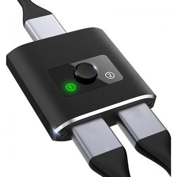 4K HDMI Switch with Dual Outputs