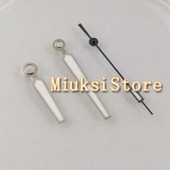 Silver/Rose Gold Watch with Green Luminous Hands for Miyota 8215 8205 821A Mingzhu DG 2813 3804 Seagull ST1612 Movement