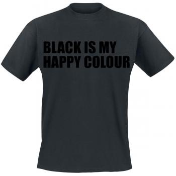 Svart Glädje - T-shirt med humor - M 4XL - Herr