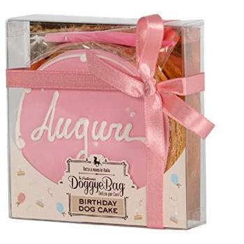 Doggye Bag DoggyeBag Birthday Dog Cake Torta Compleanno per Cani Rosa