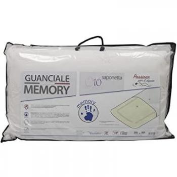 Guanciale Cuscino Letto 50x80 cm Memory Anallergico Traspirante Q10