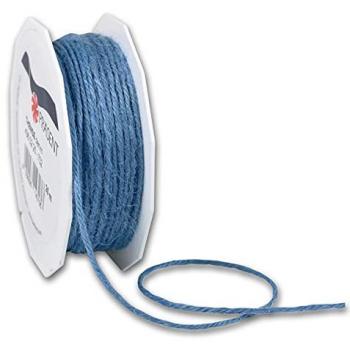 PRAESENT Kordel Jute 4360225-702 Denim 2 mm x 25 m 2 Stück