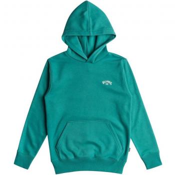 Felpa Arch Billabong Verde Mare 12 Anni per Bambini