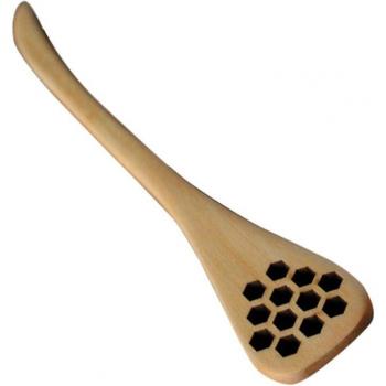Wooden Honey Dipper Spoon with Long Handle
