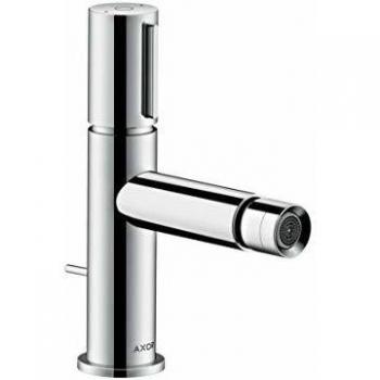 Axor Uno - Select bidetkraan met waste, geborsteld nikkel 45210820