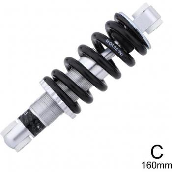 Amortiguador trasero de aleación de aluminio para scooter eléctrico, 150/155/160/165mm