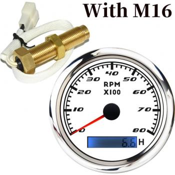 Moniteur de Vitesse 85 mm Waterproof – Camion/Voiture 12/24 V