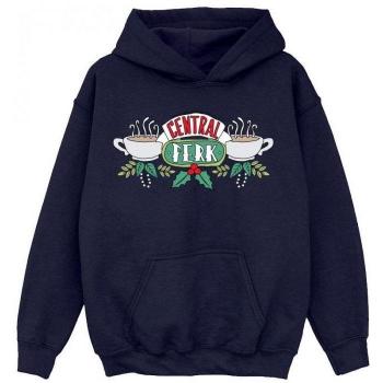 Festive Central Perk Hoodie for Girls - Navy Blue 12-13