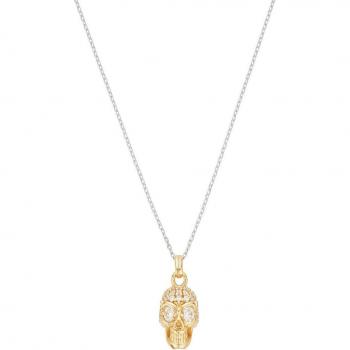Colgante Skull de Plata Bañado en Oro Itemporality