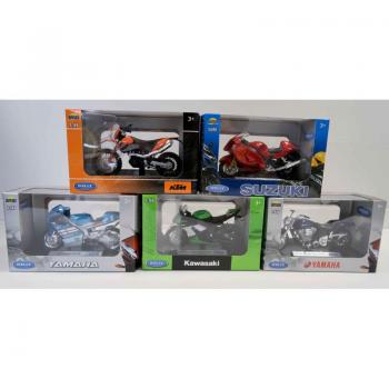 1:18 Honda CBR1000RR Red Scale Model – Welly Edition