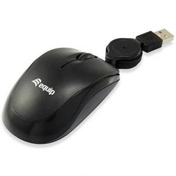 Rato Equip Life Óptico USB Retrátil 2 Botões