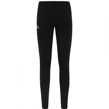 Kappa Zapri pantaloni lunghi donna neri e bianchi - L