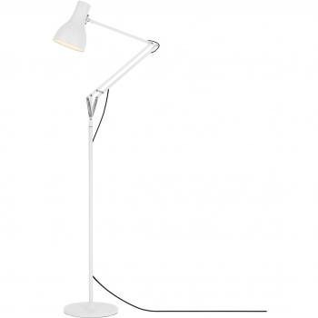 Anglepoise Type 75 Floor Lamp with Aluminium Finish in Alpine White