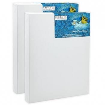 Bastidor Lienzo Oleo 37 mm Pre‑Estirado Blanco 280 g
