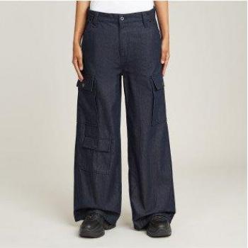 Pantaloni Cargo Mega G-Star Donna in Denim Grezzo 26 Casual