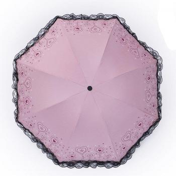 Paraguas Corazón Plegable para Mujer