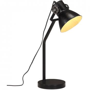 Lampe de travail industrielle 25 W, finition noire, 17 × 17 × 60 cm, E27