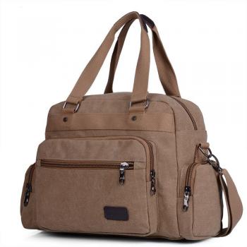 Large Capacity Men's Canvas Travel Bag XA202M