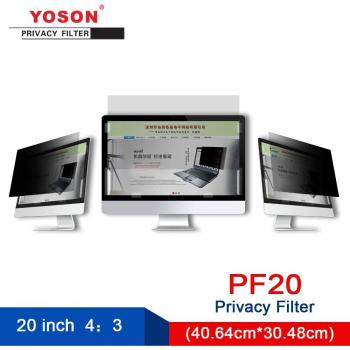 YOSON 20 inch 4:3 Anti-Glare Privacy Film