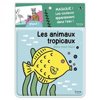 Les animaux tropicaux dans mon bain