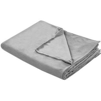 Copripiumino per coperta ponderata Grigio 100 x 150 cm tessuto poliestere