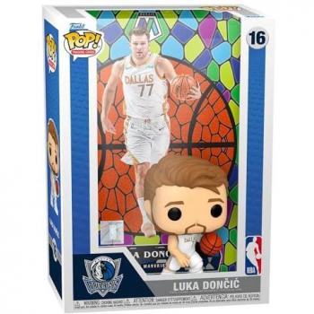 Figurine Funko Pop NBA Luka Doncic - Dallas Mavericks - Couverture Mosaic