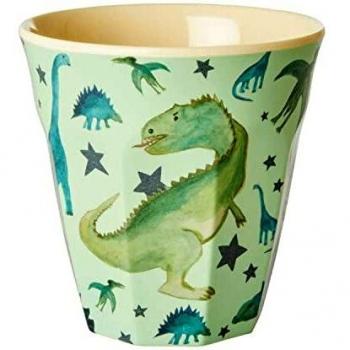 Melamin Becher mit Dinosaurier Print medium