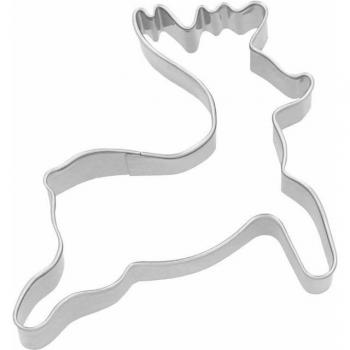Edelstahl Ausstechform Rentier 6,5 cm