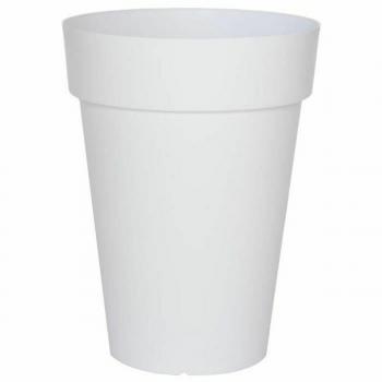 Riviera - Macetero Soleilla D50 Blanco 66 cm