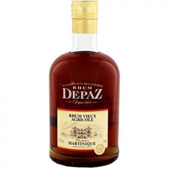 DEPAZ Vieilli en Solera, Rhum Vieux 45% Martinique 70cl