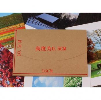 Paquete de Sobres Vintage en Papel Kraft - 50 Unidades - 3 Colores