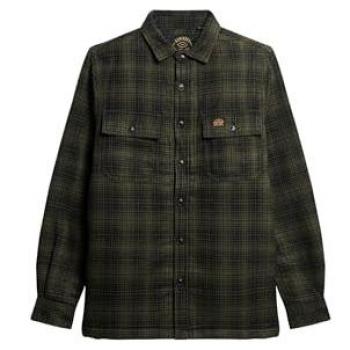 Superdry Herren Wool Miller Overshirt