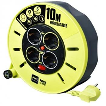 Enrollacable 3X1,5Mm 10Mt 4T-Tt Term. Interruptor On/Off Ac/