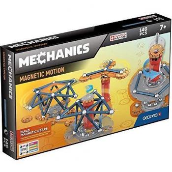 Geomag Mechanics 762, Mouvement Magnétique, Jeu de Construction, 146 Pièces