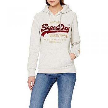 Superdry Premium Goods Preppy App Entry Hood Capucha, Beige