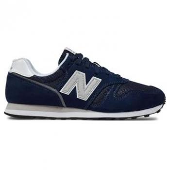 Basket pour adulte - NEW BALANCE - ML373 - Bleu - Cuir - Lacets