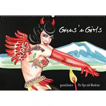 Guns `n Girls - gezeichnete Pin-Ups mit Munition