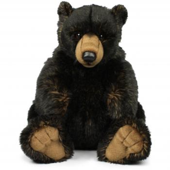 32‑cm WWF Grizzly Bear Soft Toy – Black