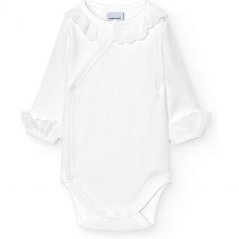 Bodys Baby Básicos: Pack 2 de Cuello Cruzado con Puños