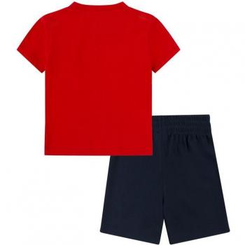 Conjunto de Converse negro y rojo