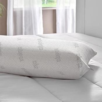 Almohada viscoelástica doble funda y tratamiento antiácaros 90x35cm pikolin home