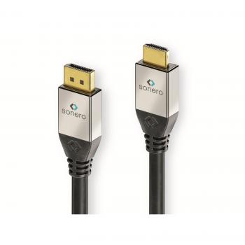 SONERO 5m DisplayPort to HDMI Adapter 4K @30Hz