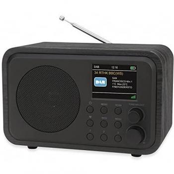 Universum DAB Radio mit UKW, Bluetooth und Kopfhörerausgang, 300‑Wh Akku