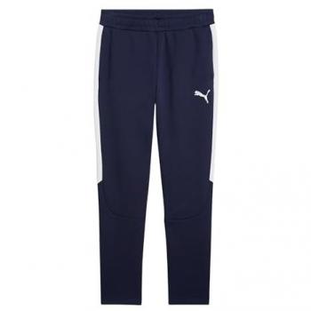 PUMA Teamevostripe Navy Training Trousers