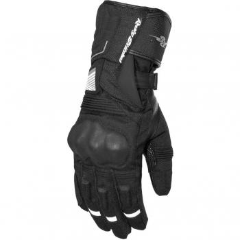 Gants Rusty Stitches Ryder pour moto Noir