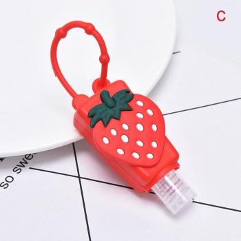 Funny Fruit Silicone Hand Sanitizer Bottle Holder