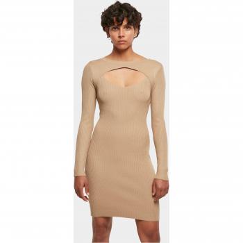 Robe Pull Découpée Femme Urban Chic
